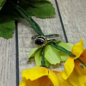 Discontinued Pandora Reminder ring - black